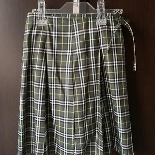 バーバリー(BURBERRY)のお値下げ　バーバリー　巻きスカート150(スカート)