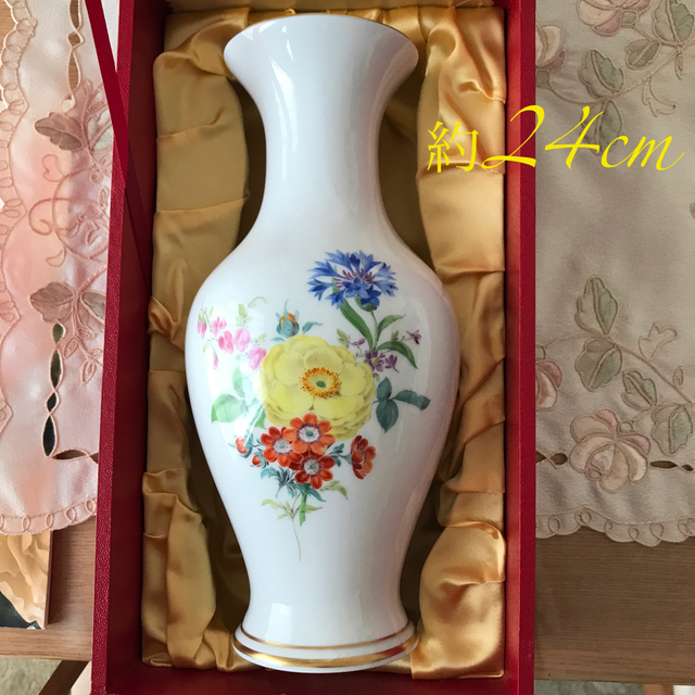 マイセン Meissen 花瓶 美品  箱付