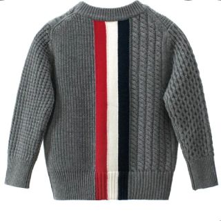 トムブラウン(THOM BROWNE)のトリコロールニット 8T(ニット)