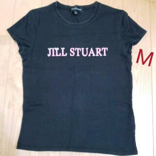 ジルスチュアート(JILLSTUART)のJILL　STUART　ピンクロゴ　半袖 Tシャツ　Mサイズ(Tシャツ(半袖/袖なし))