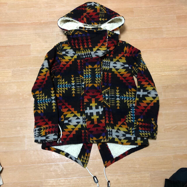 ブルゾン良品 Hurley PENDLETON別注 ネイティブ柄 ボア コート