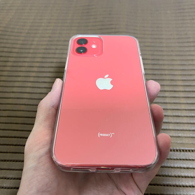 iPhone 12 64GB レッド SIMフリー ケース フィルム付き