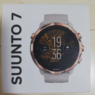 スント(SUUNTO)の新品未使用 正規品 国際保証書付 SUUNTO 7 スント7 ローズゴールド(腕時計(デジタル))