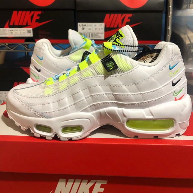 NIKE - ナイキ エアマックス95 SE ワールドワイド 29 白 14の通販 by