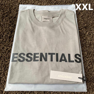 フィアオブゴッド(FEAR OF GOD)のXXLサイズ Essentials 20ss新作 Tシャツ チャコール グレー(Tシャツ/カットソー(半袖/袖なし))