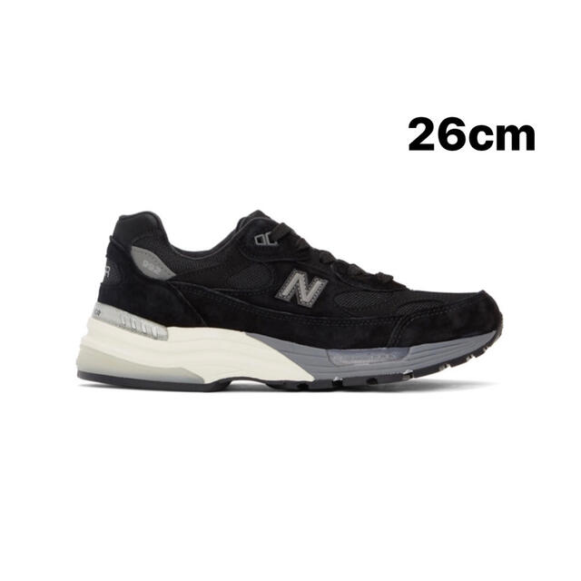 26cm New Balance 992 ブラック 新品