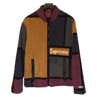 シュプリーム(Supreme)のReversible Colorblocked Fleece Jacket L(ブルゾン)