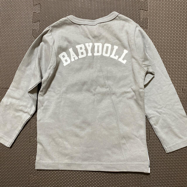 BABYDOLL(ベビードール)のベビードール　ロンT 100センチ　新品未使用 キッズ/ベビー/マタニティのキッズ服男の子用(90cm~)(Tシャツ/カットソー)の商品写真