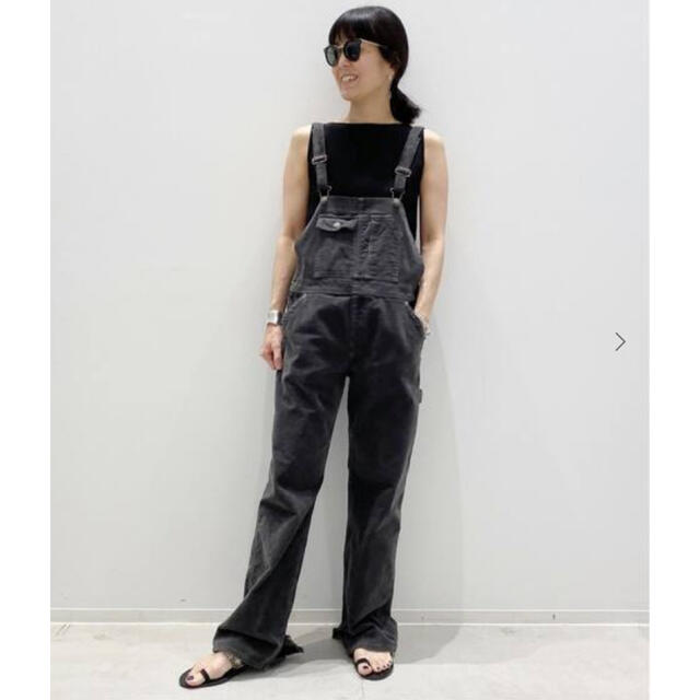 STAMMBAUM/シュタンバウム　Curduroy Overall グレー36