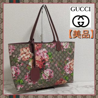 グッチ(Gucci)の【39セール】GUCCI  グッチ ブルームス 花柄 リバーシブル トートバッグ(トートバッグ)