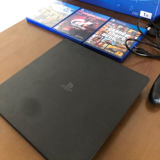 プレイステーション4(PlayStation4)の超綺麗 PS4 1TB ブラック CHU-2200B (家庭用ゲーム機本体)