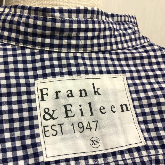 Frank&Eileen(フランクアンドアイリーン)の最★れいち様専用★フランクアンドアイリーン　ギンガムチェックシャツ レディースのトップス(シャツ/ブラウス(長袖/七分))の商品写真