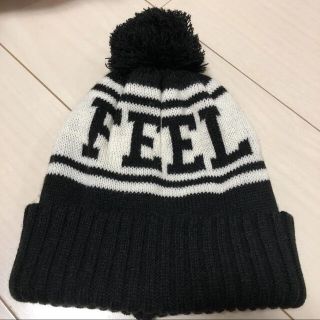 マウジー(moussy)の安室奈美恵 FEEL ニット帽 帽子(ミュージシャン)