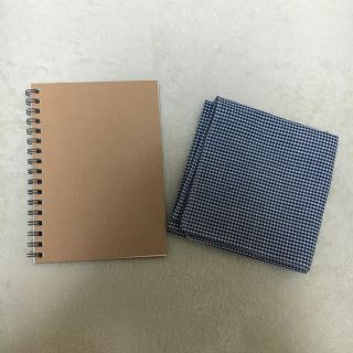 ムジルシリョウヒン(MUJI (無印良品))の無印良品 ノートとハンカチ(ハンカチ)