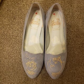 RANDA Disney美品 美女と野獣コラボ パンプスベージュ