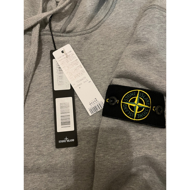 STONE ISLAND ストーンアイランド パーカー グレー Lサイズ