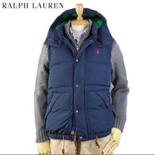 ポロラルフローレン(POLO RALPH LAUREN)のUSポロ ラルフローレン ダウンベスト フード(ダウンベスト)