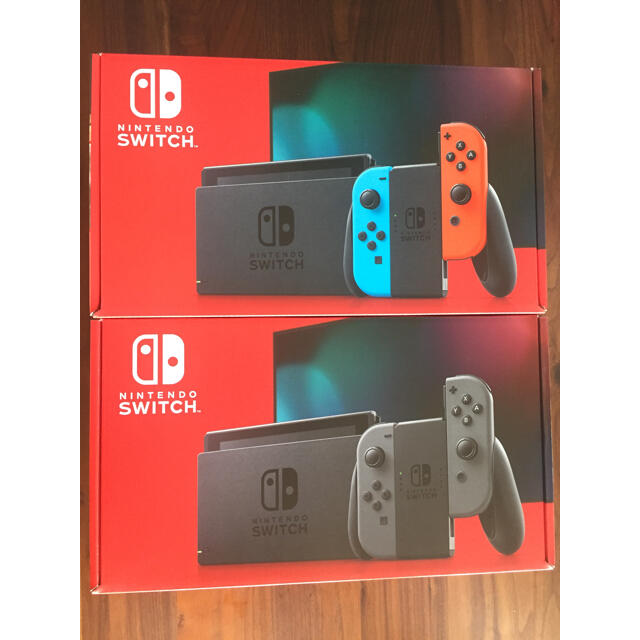 ビッグ割引 Switch Nintendo - セット 2台 グレー ネオンレッド ネオン