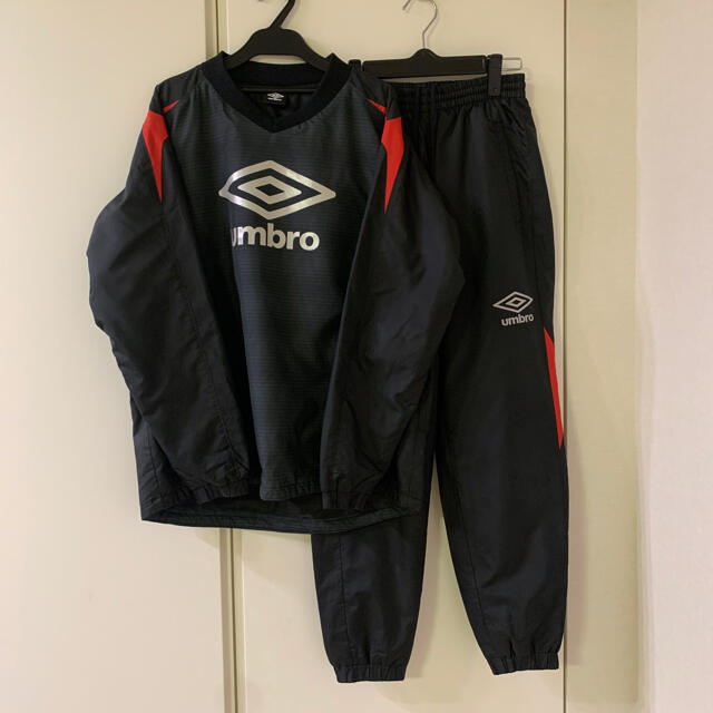 出群 アンブロumbro プロトレーニング 中綿入り ピステ上下セット