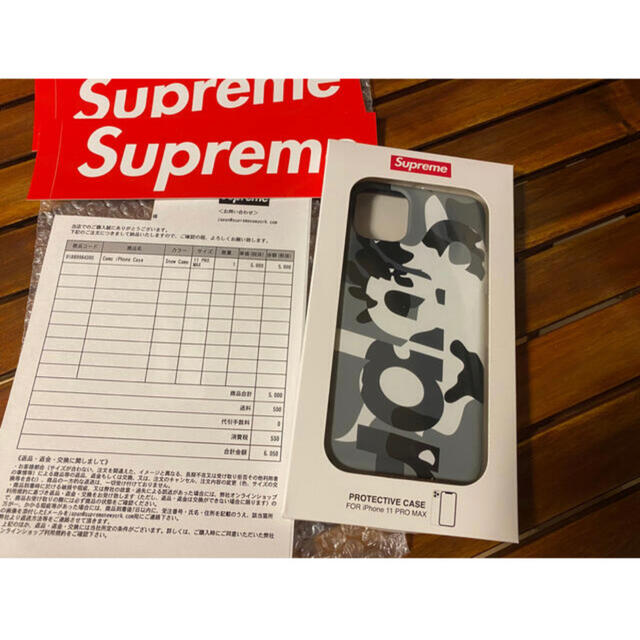 Supreme(シュプリーム)のシュプリーム  iphone 11 pro Max ケース　supreme スマホ/家電/カメラのスマホアクセサリー(iPhoneケース)の商品写真