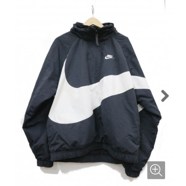 ▷ NIKE ビック　スウォッシュ　ナイロン　ジャケットメンズ