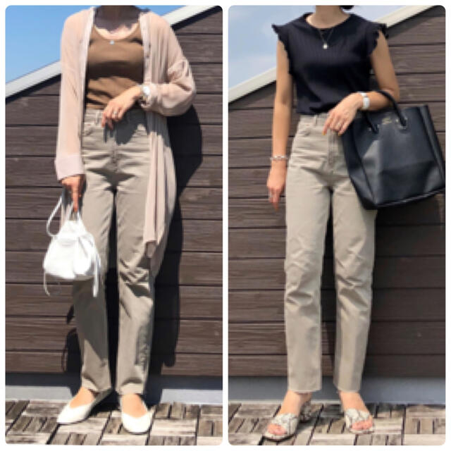 ZARA トープデニムパンツ