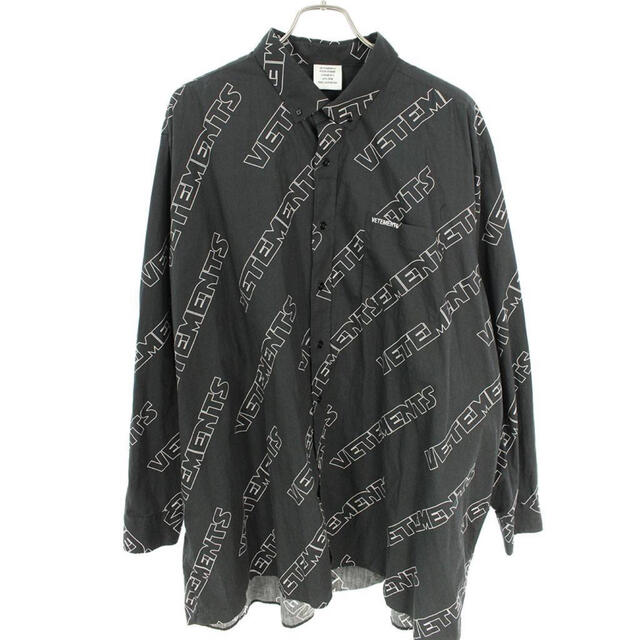同型色】vetements ヴェトモン logo シャツ Sサイズ-