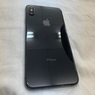 アップル(Apple)のiPhone XS MAX ブラック 256gb 本体＋箱(スマートフォン本体)