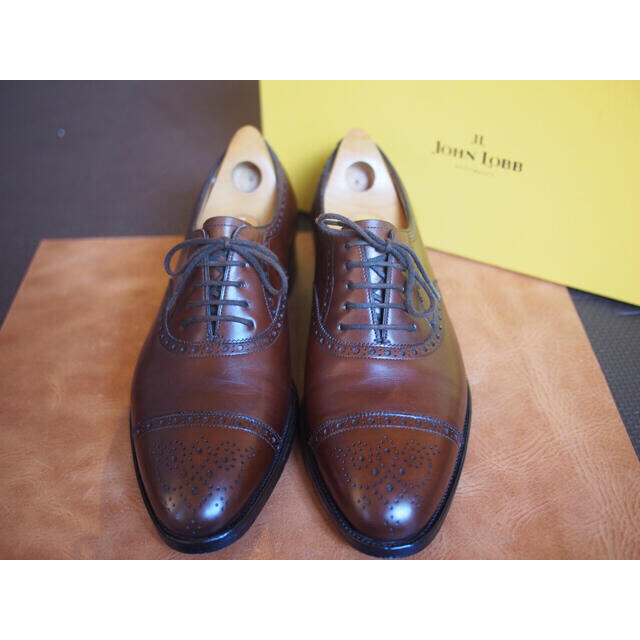 靴/シューズ【レアビンテージ】John Lobb Seymour UK7.0 2466ラスト