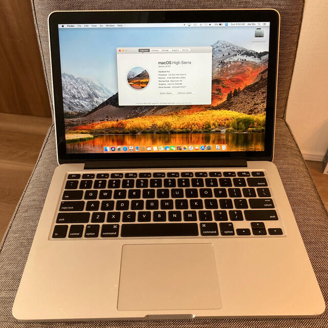 MacBook Pro 2013 Retina Late 13インチモデル