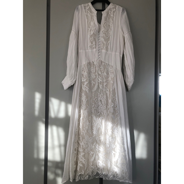 Ameri VINTAGE - MEDI EMBROIDERY TULLE LACE DRESS ameriの通販 by