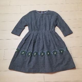 ミナペルホネン(mina perhonen)のミナペルホネン　peacock　ワンピース 38(その他)