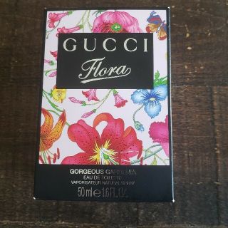 グッチ(Gucci)のフローラ　バイ　グッチ　ガーデン　ゴージャス　ガーデニア　オードトワレ50ml(香水(女性用))