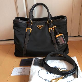 プラダ(PRADA)のプラダ　2way ナイロンバッグ　阪急百貨店購入　美品！(トートバッグ)