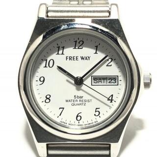 シチズン(CITIZEN)のシチズン 腕時計 FREE WAY 1000-A42080 白(腕時計)
