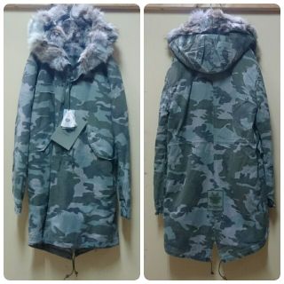 モンクレール(MONCLER)のじゅん様 専用 Mr&Mrs Italy camouflage parka(モッズコート)