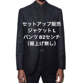 ユニクロ(UNIQLO)のユニクロ +j ウールテーラードジャケットL ウールスリムフィットパンツ82(テーラードジャケット)