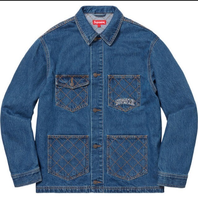 Supreme - Supreme Diamond Stitch Denim Chore Coatの通販 by 当方