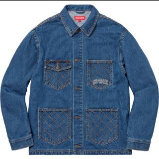 シュプリーム(Supreme)のSupreme Diamond Stitch Denim Chore Coat(カバーオール)