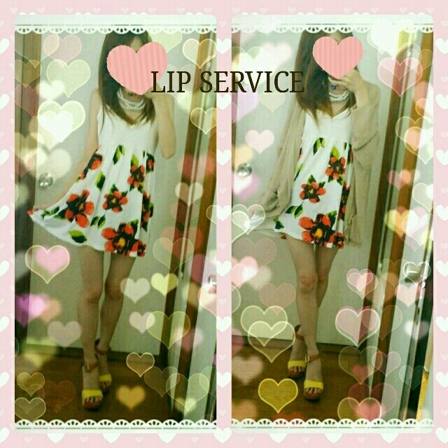 LIP SERVICE(リップサービス)のmoumou様♡専用ページ  チュニック&ネックレス レディースのワンピース(ミニワンピース)の商品写真