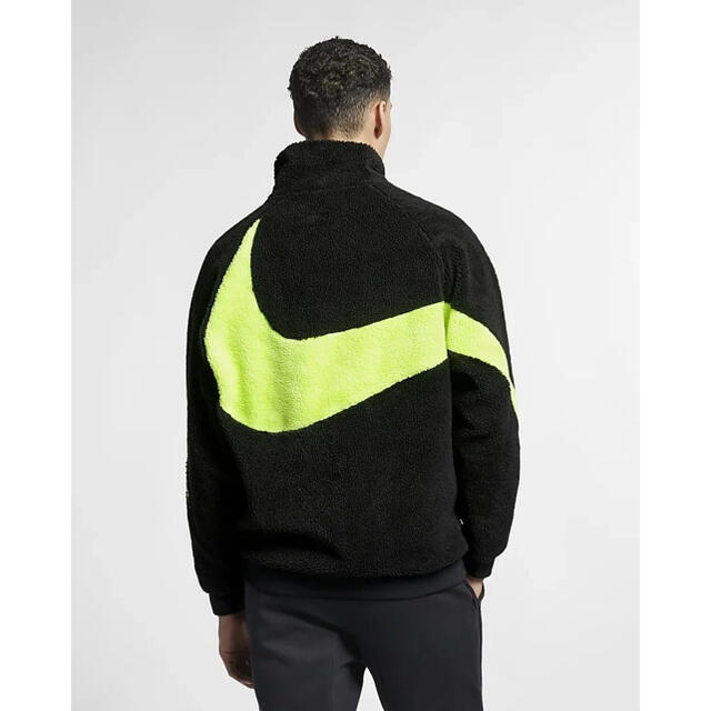 NIKE(ナイキ)のNIKE big swoosh boa jacket ナイキ ボア ジャケット メンズのジャケット/アウター(ブルゾン)の商品写真