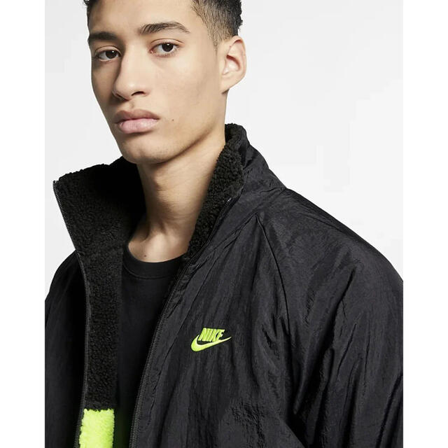 NIKE(ナイキ)のNIKE big swoosh boa jacket ナイキ ボア ジャケット メンズのジャケット/アウター(ブルゾン)の商品写真