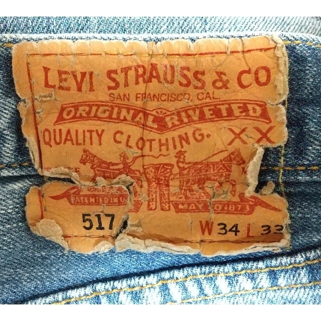 Levi's(リーバイス)のリーバイス517ブーツカットデニム メンズのパンツ(デニム/ジーンズ)の商品写真