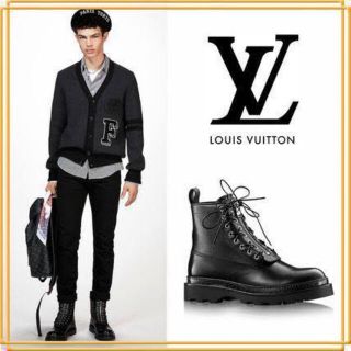 ルイヴィトン(LOUIS VUITTON)のルイヴィトン　フラグメントブーツ(ブーツ)