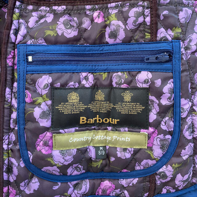 Barbour(バーブァー)の超美品　Barbour バブアー　キッズ　ジャケット　コート　ネイビー キッズ/ベビー/マタニティのキッズ服女の子用(90cm~)(ジャケット/上着)の商品写真