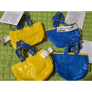 イケア(IKEA)の新品　大人気イケア　 IKEA♪エコバッグ&ミニチュアバッグクノーリグ４個セット(エコバッグ)