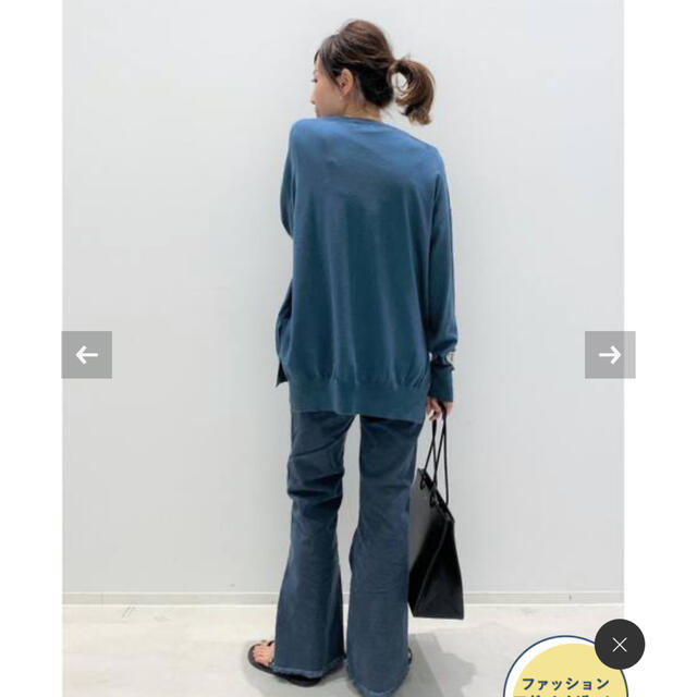 L'Appartement DEUXIEME CLASSE(アパルトモンドゥーズィエムクラス)のL'Appartement side slit knit レディースのトップス(ニット/セーター)の商品写真