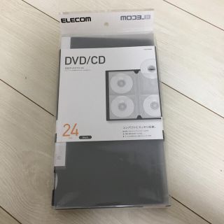 エレコム(ELECOM)のDVD＆CDファイル　24枚 黒(CD/DVD収納)