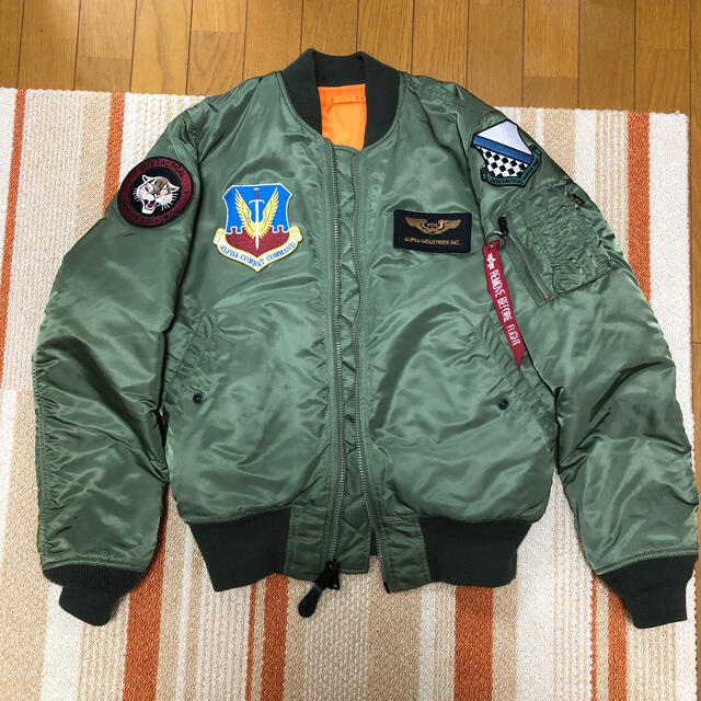 ALPHA INDUSTRIES(アルファインダストリーズ)のアルファ ma-1　 メンズのジャケット/アウター(ミリタリージャケット)の商品写真