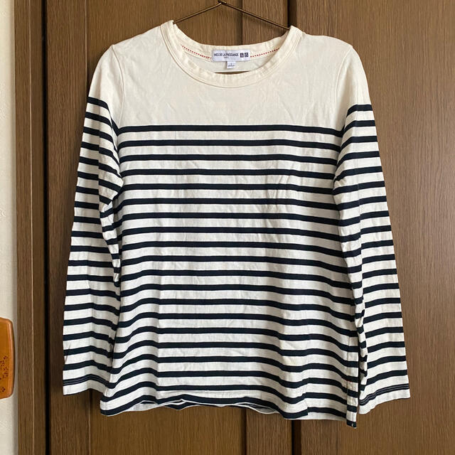 UNIQLO(ユニクロ)のユニクロ★イネス★ボーダーシャツ L レディースのトップス(シャツ/ブラウス(長袖/七分))の商品写真